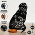 Newfoundland Dog Loss Garden Ornament Memorial Personalised Statue